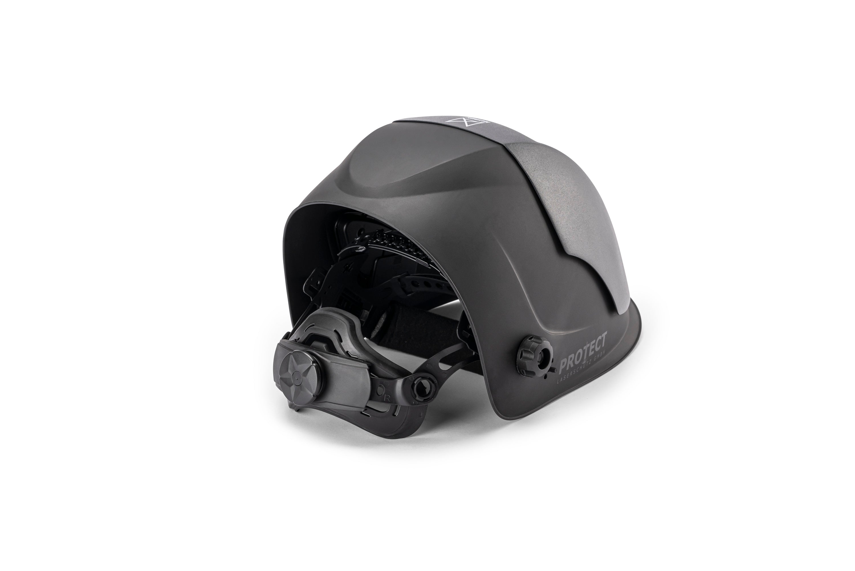 Laser-Schweisshelm MAXIMUS, Laserschutz & ADF, nur 860g, Temp.best. Aluschale bis 600°C, grosser Sichtbereich