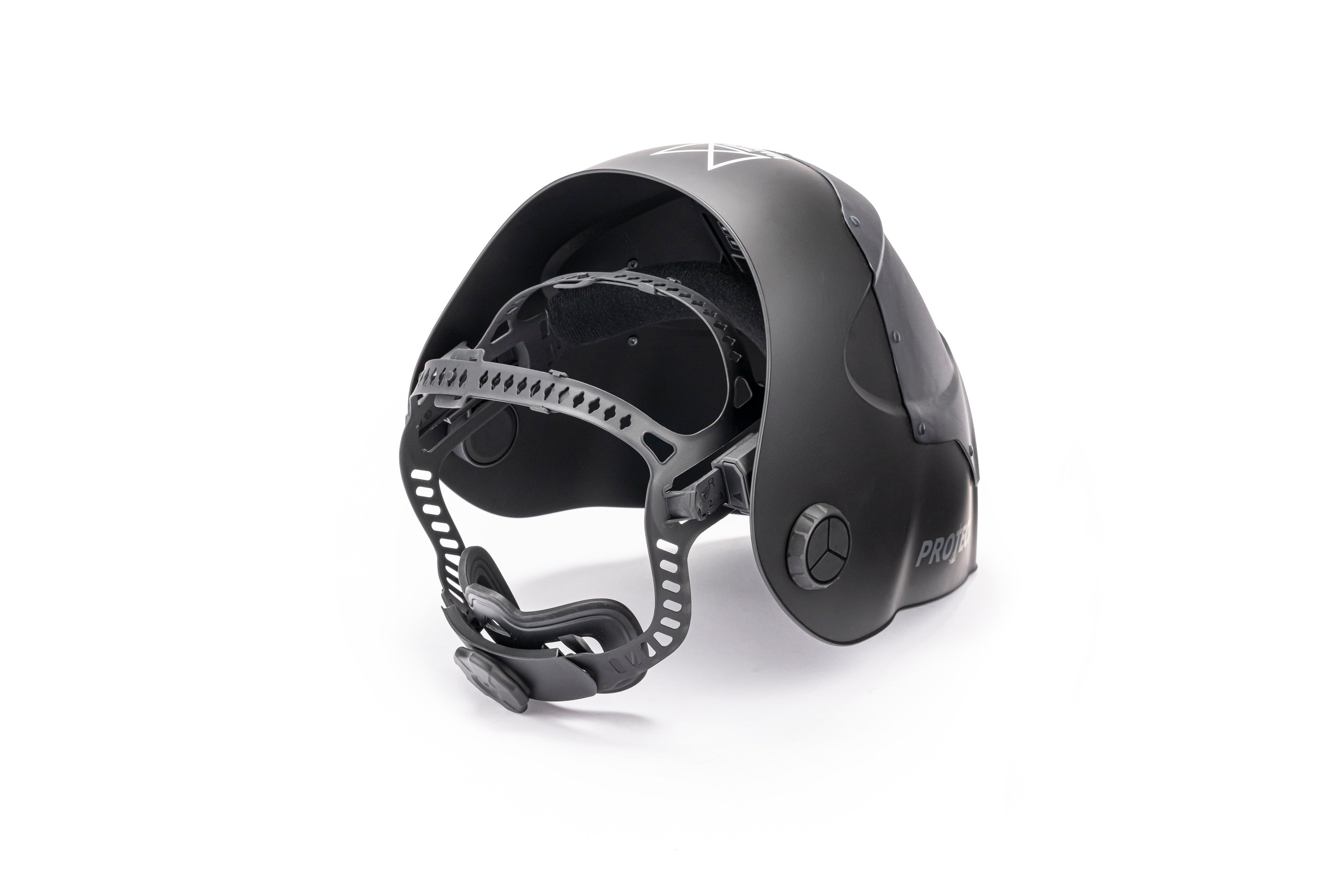 Laser-Schweisshelm MAXIMUS TROOPER, mit permanentem Laserschutz & ADF, ultraleicht, Hochtemperaturbeständige Aluschale bis 600°C