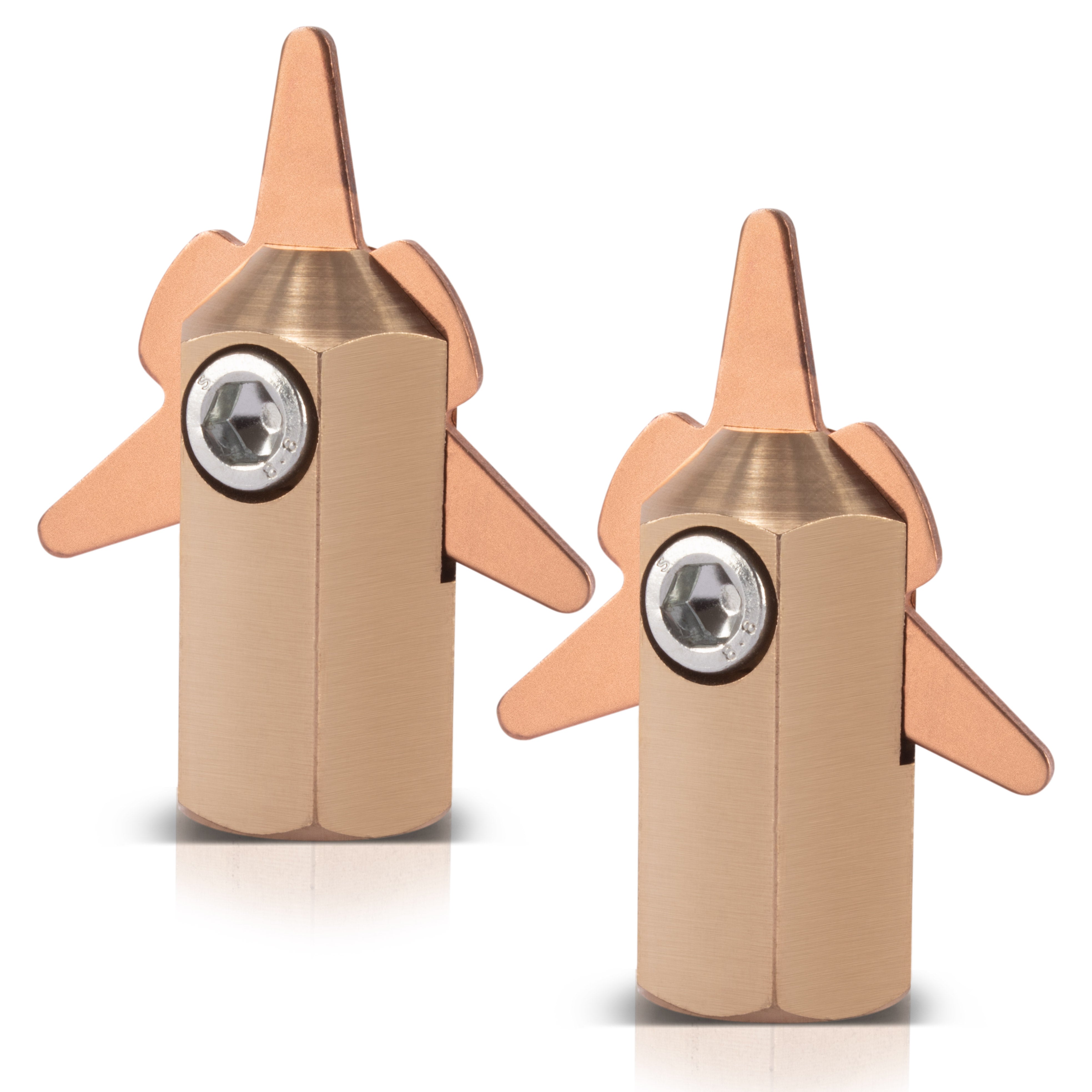 STAHLWERK 2 x Elektrodenhalter für Ausbeulsterne, Smart Repair Zubehör für Ausbeulspotter / Dellenlifter / Punktschweissgerät / Ausbeulwerkzeug zur professionellen Reparatur von Kfz Karosserien