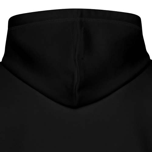 STAHLWERK-SCHWEIZ Premium BIO Unisex Hoodie schwarz Stick