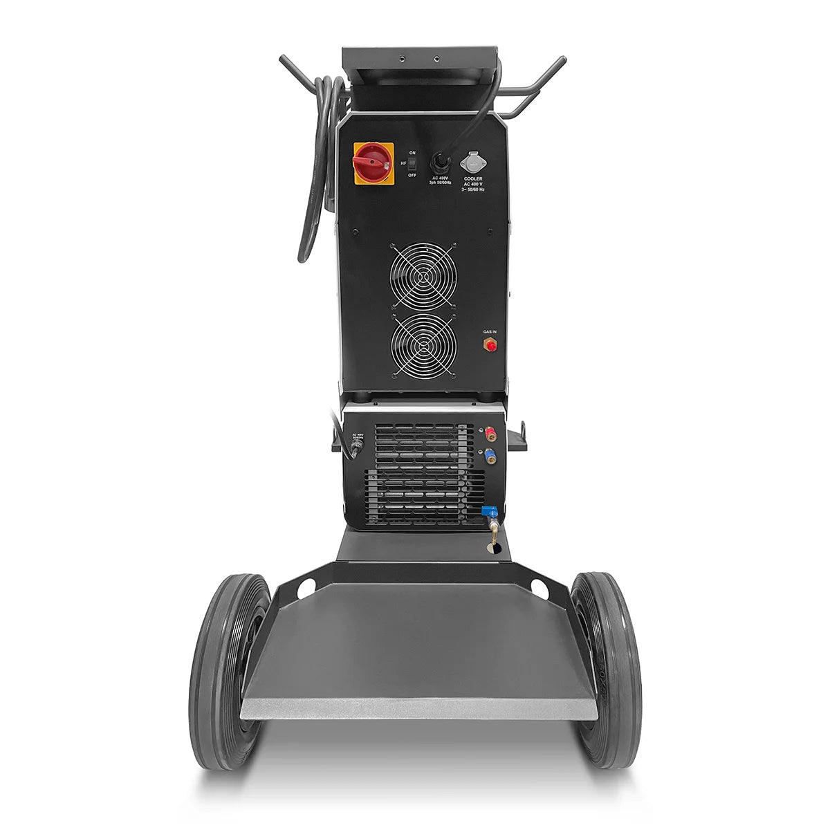 STAHLWERK Schweißgerät AC/DC WIG 315 Puls Pro – wassergekühltes 315 A Industrieschweißgerät mit 1,6 kW Wasserkühlung, AC/DC Puls, MMA/E-Hand, Spot, HF- und Lift-TIG-Zündung, digitales Display, 400 V