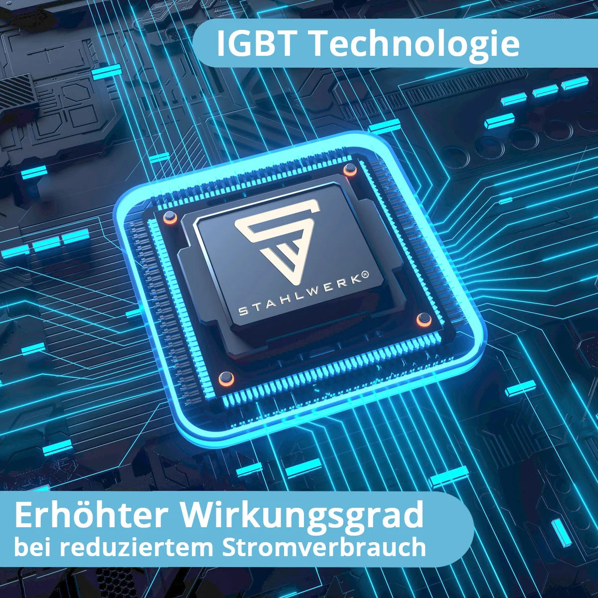STAHLWERK Schweißgerät AC/DC WIG 315 Puls Pro – wassergekühltes 315 A Industrieschweißgerät mit 1,6 kW Wasserkühlung, AC/DC Puls, MMA/E-Hand, Spot, HF- und Lift-TIG-Zündung, digitales Display, 400 V