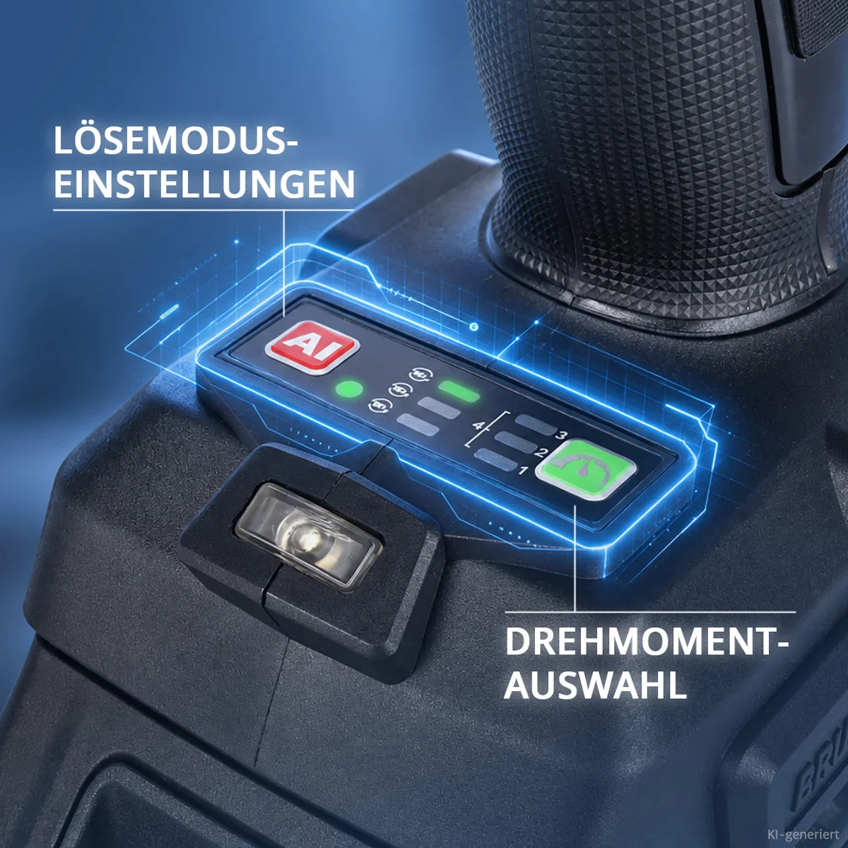 STAHLWERK Akku-Drehschlagschrauber OTTO | 20 Volt-System | 550 Nm Drehmoment | 1/2 Zoll-Werkzeugaufnahme | Akku-Schlagschrauber für Werkstatt, Montage und Kfz | Brushless