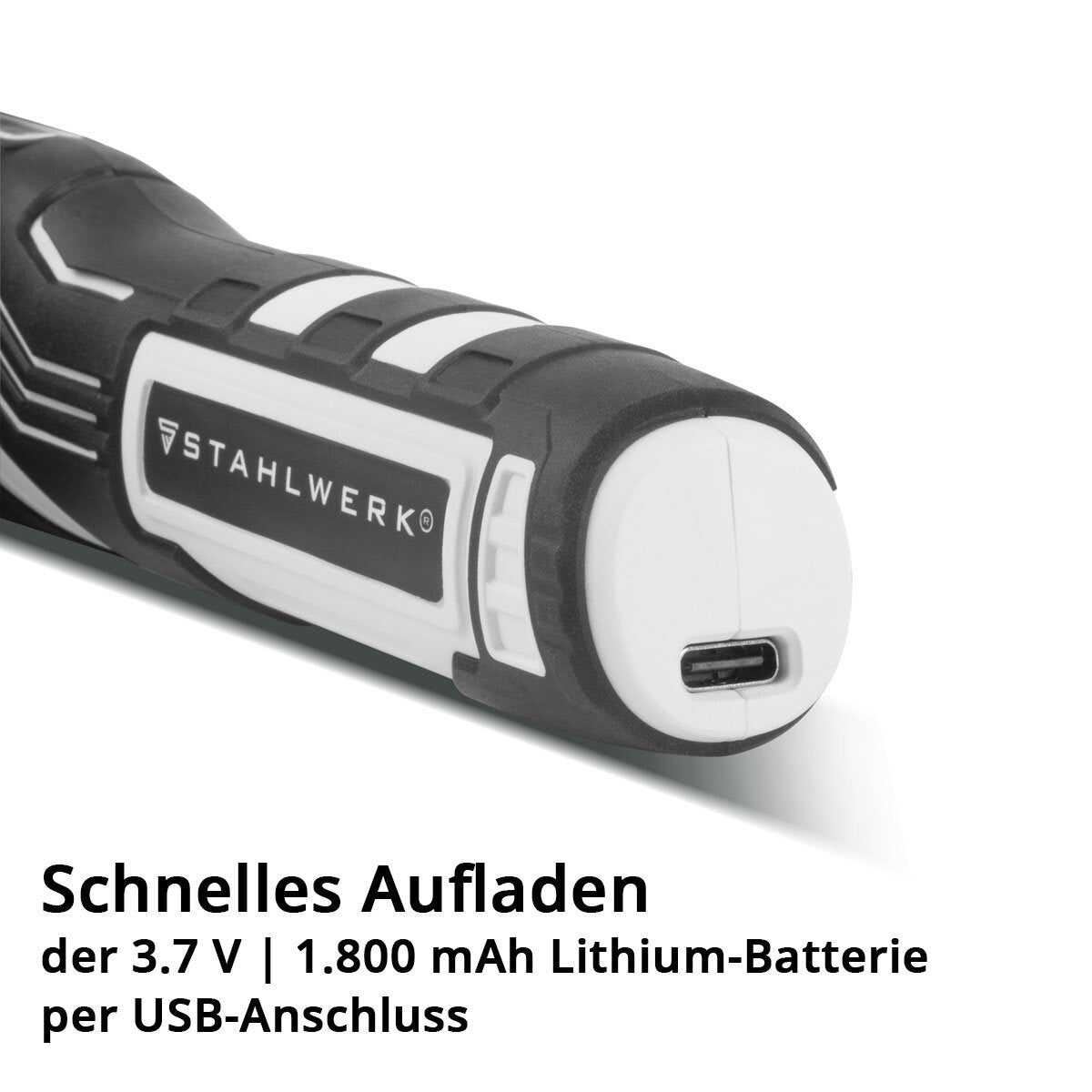 STAHLWERK Akku-Lötkolben BLK-8 ST USB-Lötgerät | Lötstation | Lötpistole mit 8 Watt Leistung und 480°C Spitzentemperatur zum Löten und Entlöten