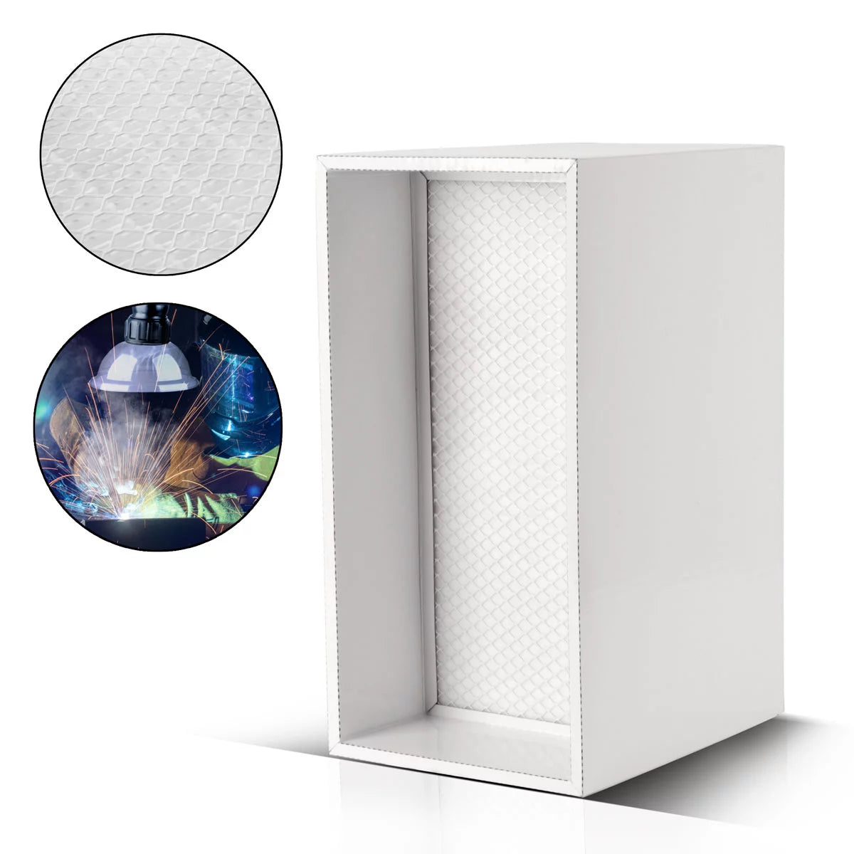 فلتر الكربون المنشط STAHLWERK لاستخراج الدخان، فلتر بديل FE-300 ST | فلتر الهواء | الفلتر الرئيسي لنظام الشفط | ماص الدخان | تنفيس الدخان | دخان اللحام واستخراج اللحام