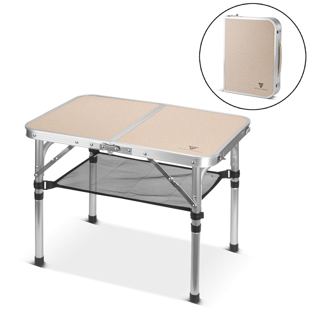 aluminium campingtisch rolltisch klapptisch falttisch gartentisch klappbar STAHLWERK Aluminium-Klapptisch 60 x 40 x 48 cm Campingtisch |  Aluminiumtisch | Gartentisch | Campingmöbel
