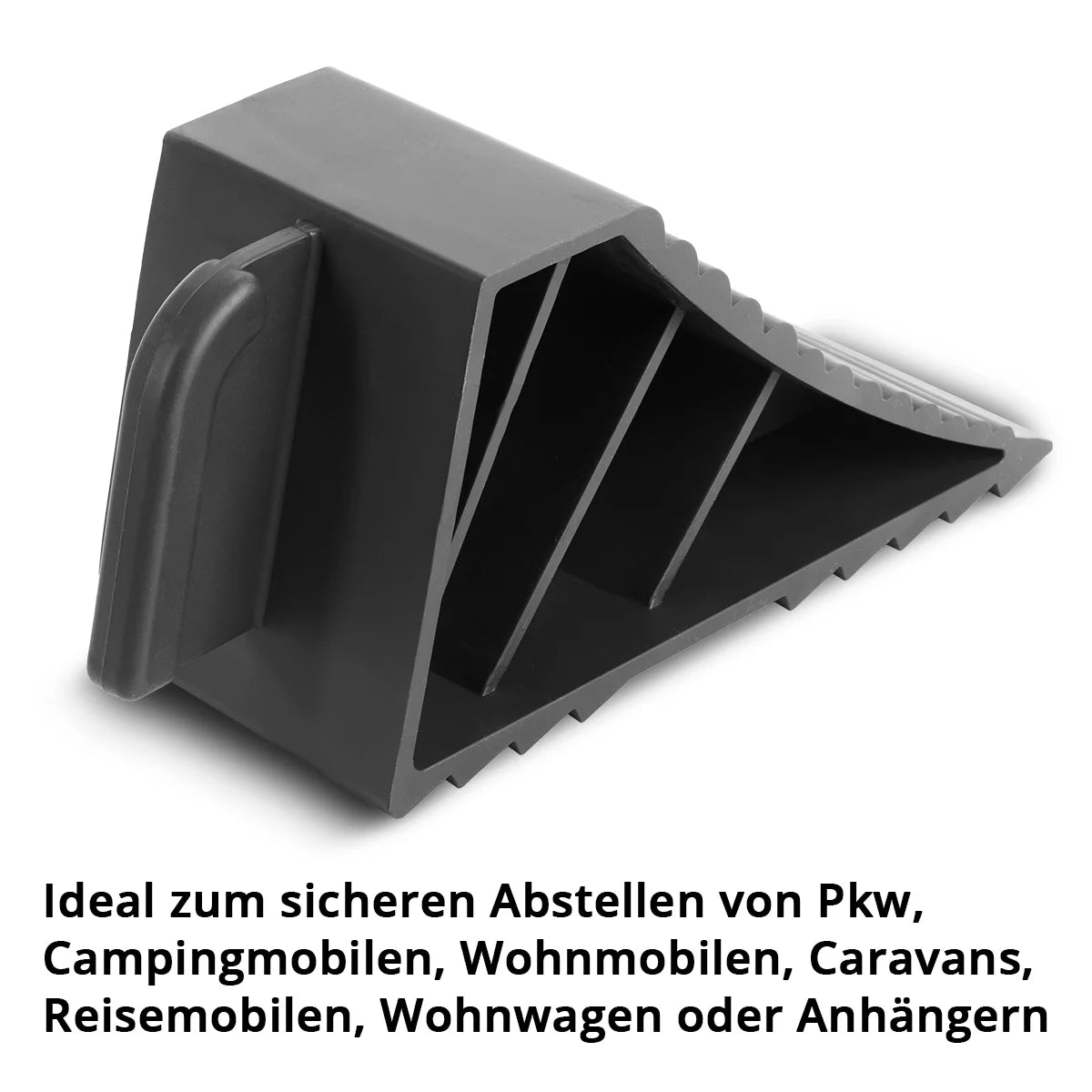 Acciaio underlegen wedge gt-02 st 4 impostato fino a 1,5 t a cuneo freno di carico | Hind -up | Rad Wedge | PASSTRO CICLING per rimorchi per auto, camper, roulotte o roulotte