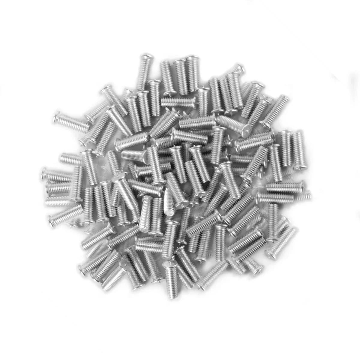 STAHLWERK Aluminium Schweissbolzen M5 Gewinde 200er Set, Smart Repair Zubehör für Ausbeulspotter / Dellenlifter / Punktschweissgerät / Ausbeulwerkzeug zur professionellen Reparatur von Kfz Karosserien