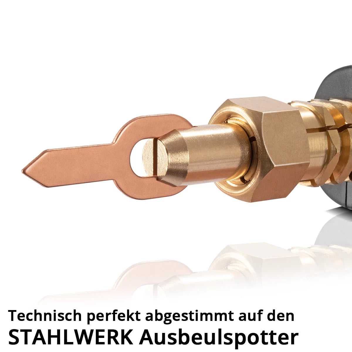 STAHLWERK 2 x Anschweissösen 50er Set, Smart Repair Zubehör für Ausbeulspotter / Dellenlifter / Punktschweissgerät / Ausbeulwerkzeug zur professionellen Reparatur von Kfz Karosserien