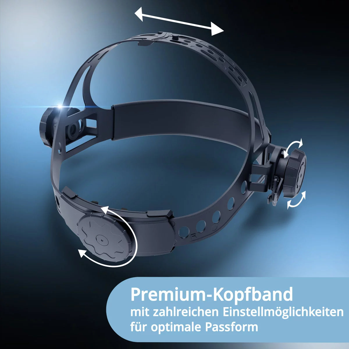 STAHLWERK Casque De Soudage Entièrement Automatique ST-450RC En Optique