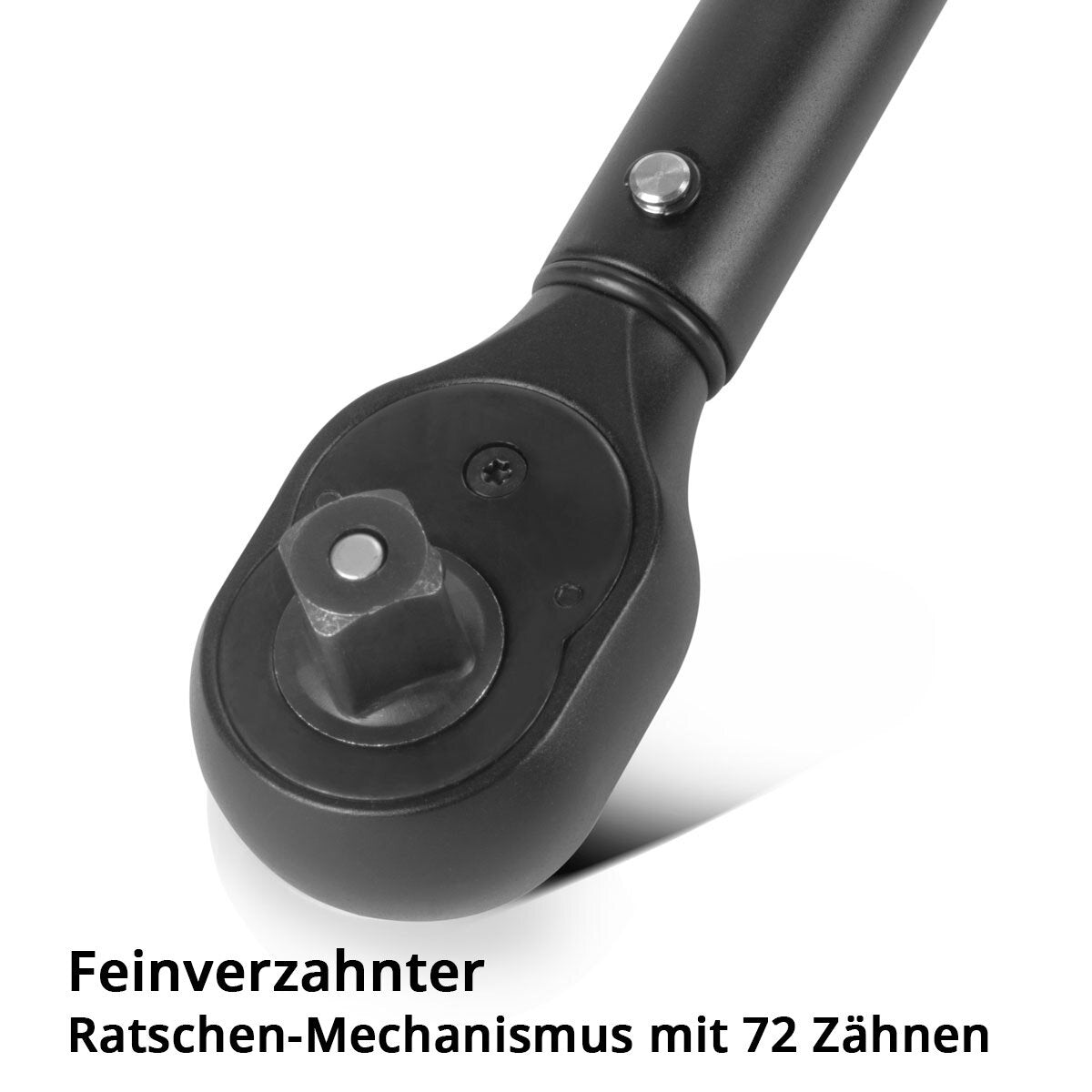 STAHLWERK Drehmomentschlüssel TWS-210 ST 30-210 Nm 1/2“ Umschaltknarre | Ratschenschlüssel | Ratsche | Knarre mit Mikrometerskala inklusive Verlängerungsstange und 3/8“ Adapter