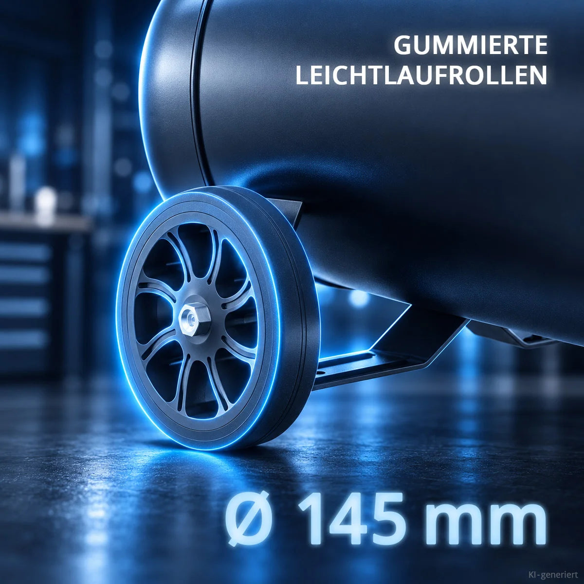 STAHLWERK Kompressor ST-610 Pro mit 10 bar | 3,94 PS | 2,9 kW | 500 l/min | 60 L Tank | Ölfreier Druckluft-Kompressor | Kolben-Kompressor | Silent-Kompressor | Flüster-Kompressor mit Brushless-Motor | 230 Volt
