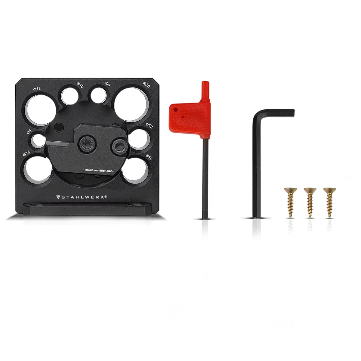 Stahlwerk dowel maker 8 | 9 | 10 | 12 | 15 | 16 | 18 | 20 mm round bar cutter | Dowel manufacturer | Round stick cutter | Dowel cutter | Precision device for wooden dowel and round rod production