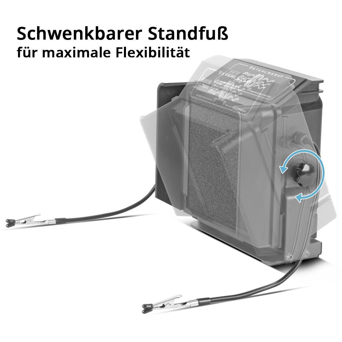 STAHLWERK Lötabsaugung FE-27 ST mit 2-fach-Filter Dunstabzug | Rauchabsaugung | Absauganlage | Rauchabsorber | Rauchabzug zur Absaugung und Filterung von Rauch, Gasen und Dämpfen