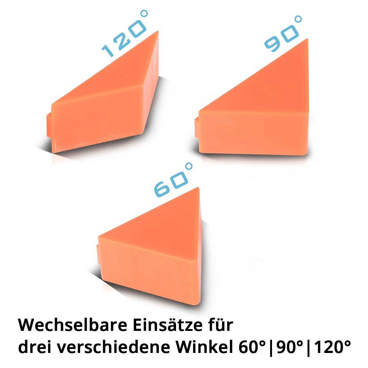 STAHLWERK Eckenspanner 8er Set 60° | 90° | 120° Winkelspanner | Winkelklemme | Winkelzwinge | Rahmenspanner | Eckklemme | Eckspanner zum Ausrichten und Fixieren