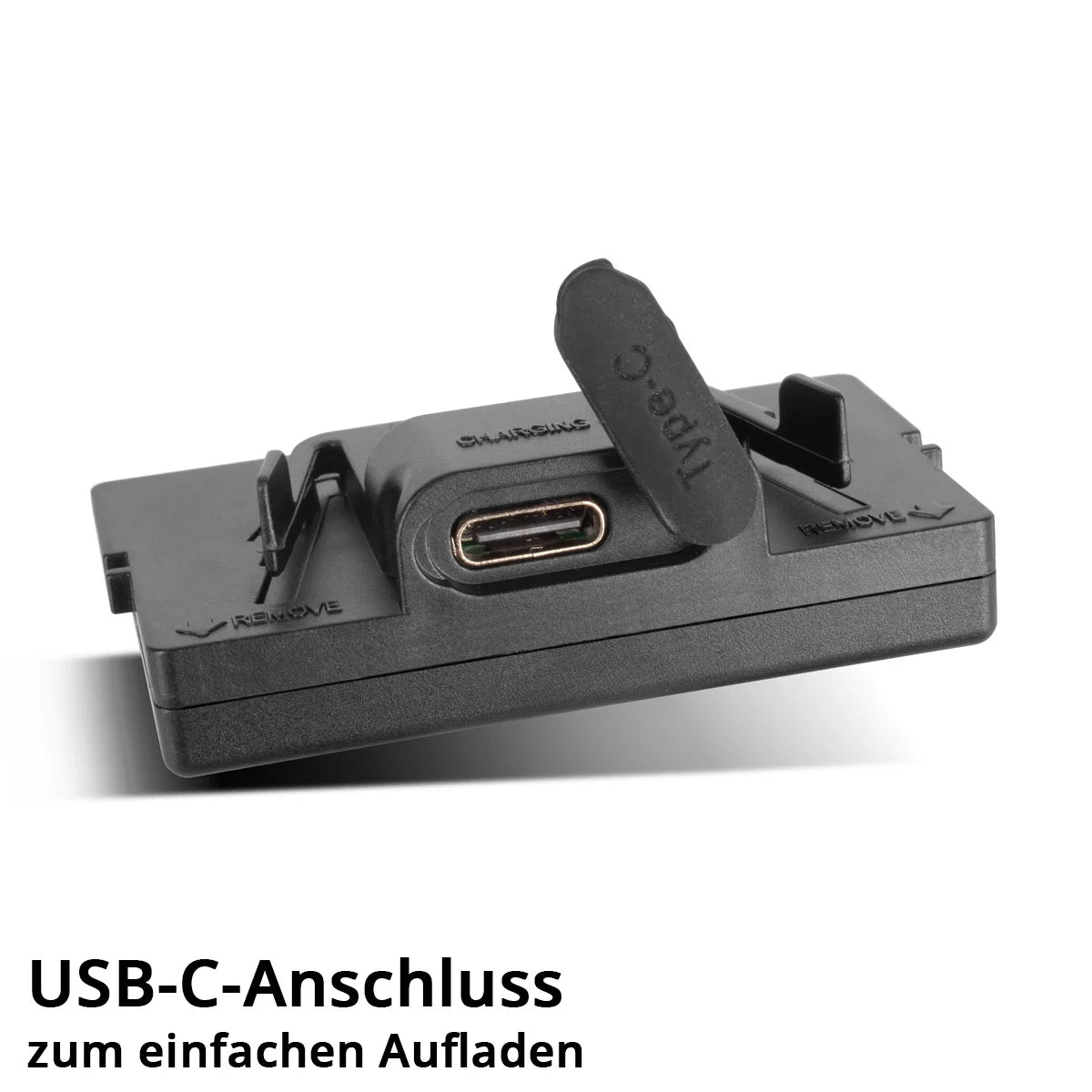 STAHLWERK Ersatz-Akku-Modul für LED-Stirnlampe Schweißhelm RAPTOR | Aufladbarer Li-Ionen-Akku für LED-Kopfleuchte | USB-C Anschluss| Wechsel-Akku LED-Leuchte