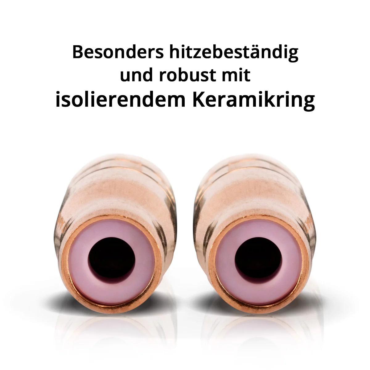 STAHLWERK set of 4 cored wire nozzle gas nozzle for cored wire welding MIG MAG suitable for AK15/MB15 burners up to 200A FLUX gasless welding welding accessories