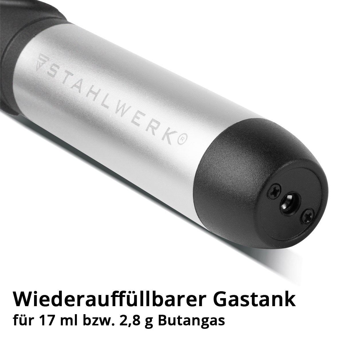 SETWORKS GAS POLLEN GLK-500 ST 10-in-1 Set simile a un gas | Dispositivo di saldatura | LötStation | Pistola di linea con temperatura di saldatura 200- 500 ° C e ugello di fiamma di 1.300 ° C per aria calda, fuoco e saldatura