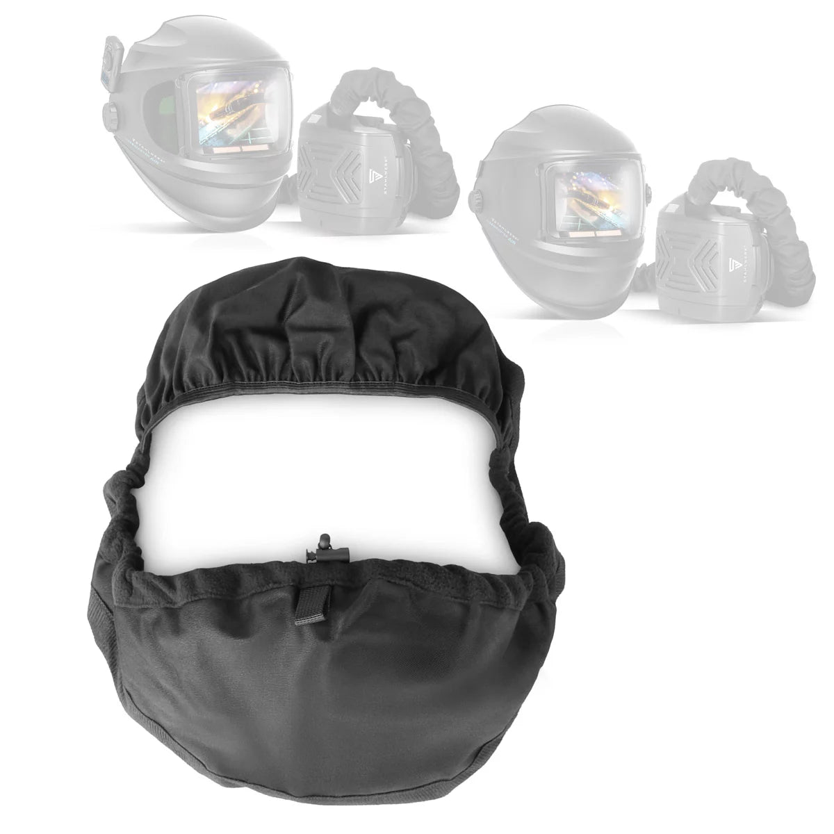 STAHLWERK Gesichtsabdichtung für Schweißhelme mit Frischlufteinheit | Filtersystem für Frischluft-Schweißhelme | Filter-Zubehör für Schweißhelme MASTER AIR und BOOSTER AIR