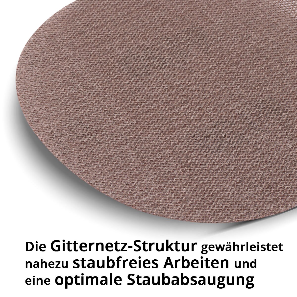 STAHLWERK Gitternetz-Klett-Schleifscheiben 14er Set P60 | P80 | P100 | P120 | P180 | P240 | P320 Körnung mit 150 mm Ø Profi-Schleifpads | Schleifgitter | Schleifmittel | Zubehör für Schleifgeräte