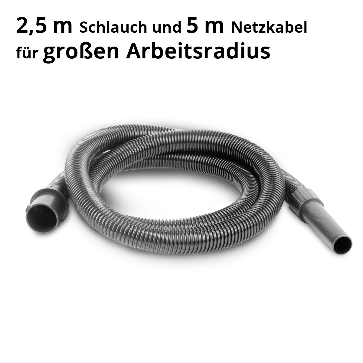 Stahlwerk Staubosucker VC-1635 ST with 1,600 W power and 35 l stainless steel container wet and dry vacuum cleaner | Industrial vacuum cleaner | Workshop vacuum cleaner | Industrial vacuum cleaner | Soil vacuum | All -purpose vacuum cleaner