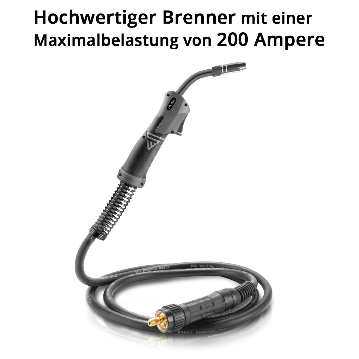 STAHLWERK Kombi-Schweißgerät MTM-200 ST Vollausstattung 3-in-1 Schutzgas-Schweißgerät | Inverter mit 200 A und synergischem Drahtvorschub für WIG | MIG MAG | MMA