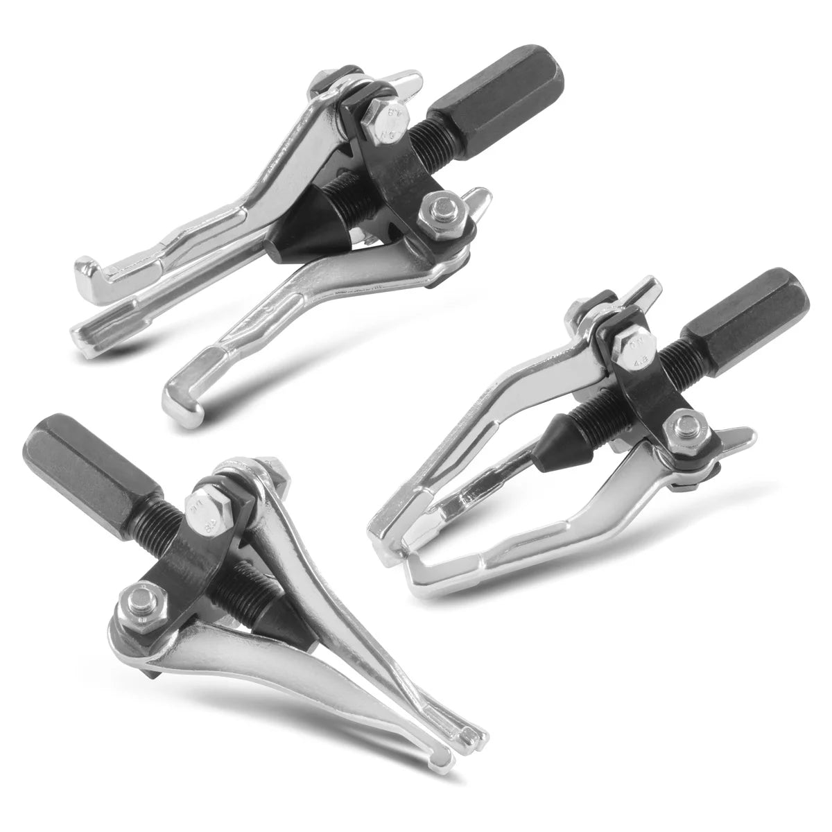 Stahlwerk Lager puller set with Gleithammer 5-part puller set | Special tool for professional disassembly of indoor and outdoor bearings, gears, sockets and Simmerringen