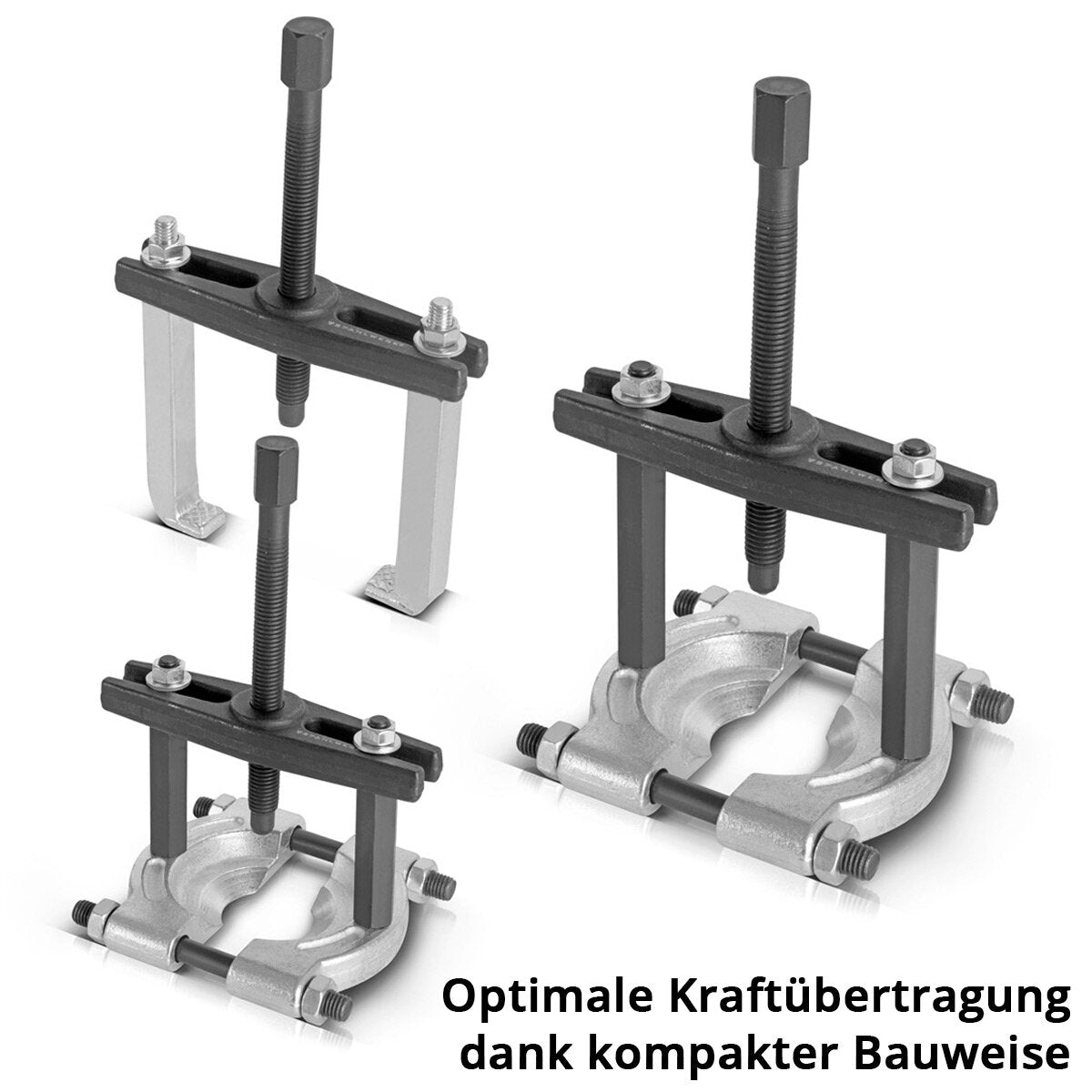 Stahlwerk Lager puller set 14-part puller sentence | Special tool for professional disassembly of indoor and outdoor bearings, gears, straps, rotors or couplings