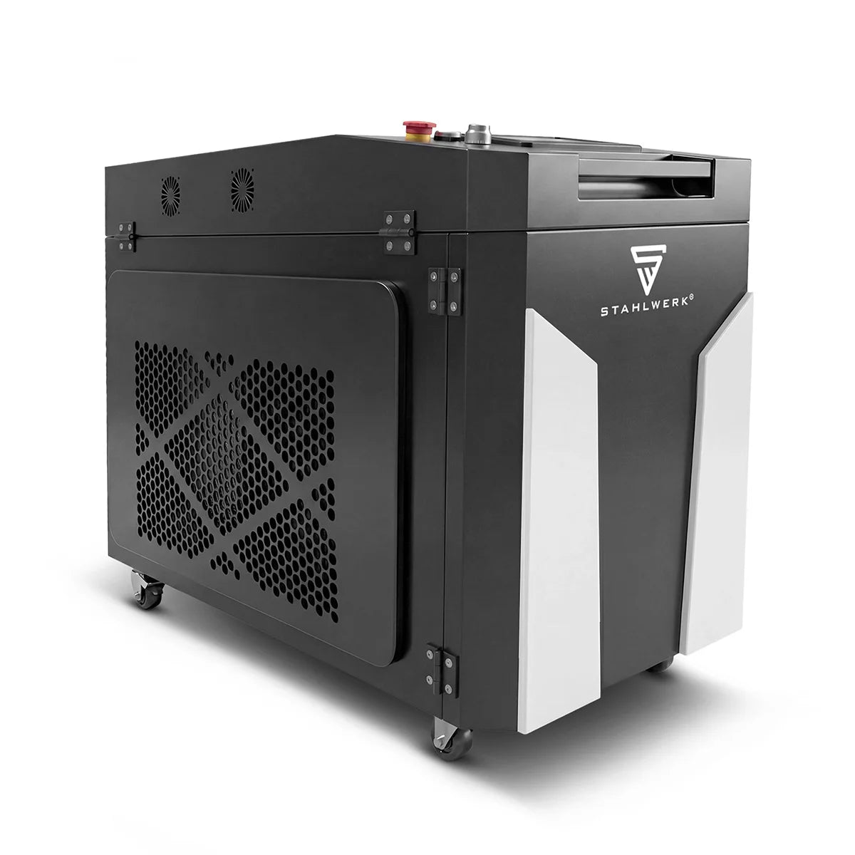 STAHLWERK Laser-Schweißgerät WCD 1500 Laser Pro mit 1500 W | 3-in-1-Laser-Schweißanlage zum Schweißen, Schneiden und Reinigen | Handgeführtes Schweißsystem mit CW-Faserlaser | Laserklasse 4 | 230 V