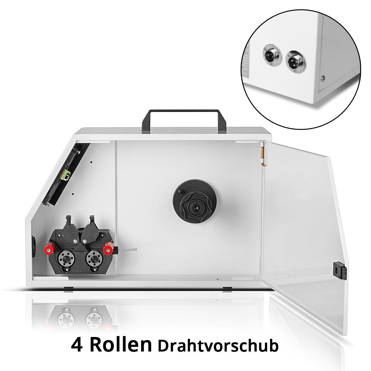 STAHLWERK 3-in-1 Laser-Schweissgerät WCD-1500 Laser Pro mit 1500 Watt, professionelle Handlaser-Schweißanlage zum präzisen Schweißen, Schneiden und Entrosten