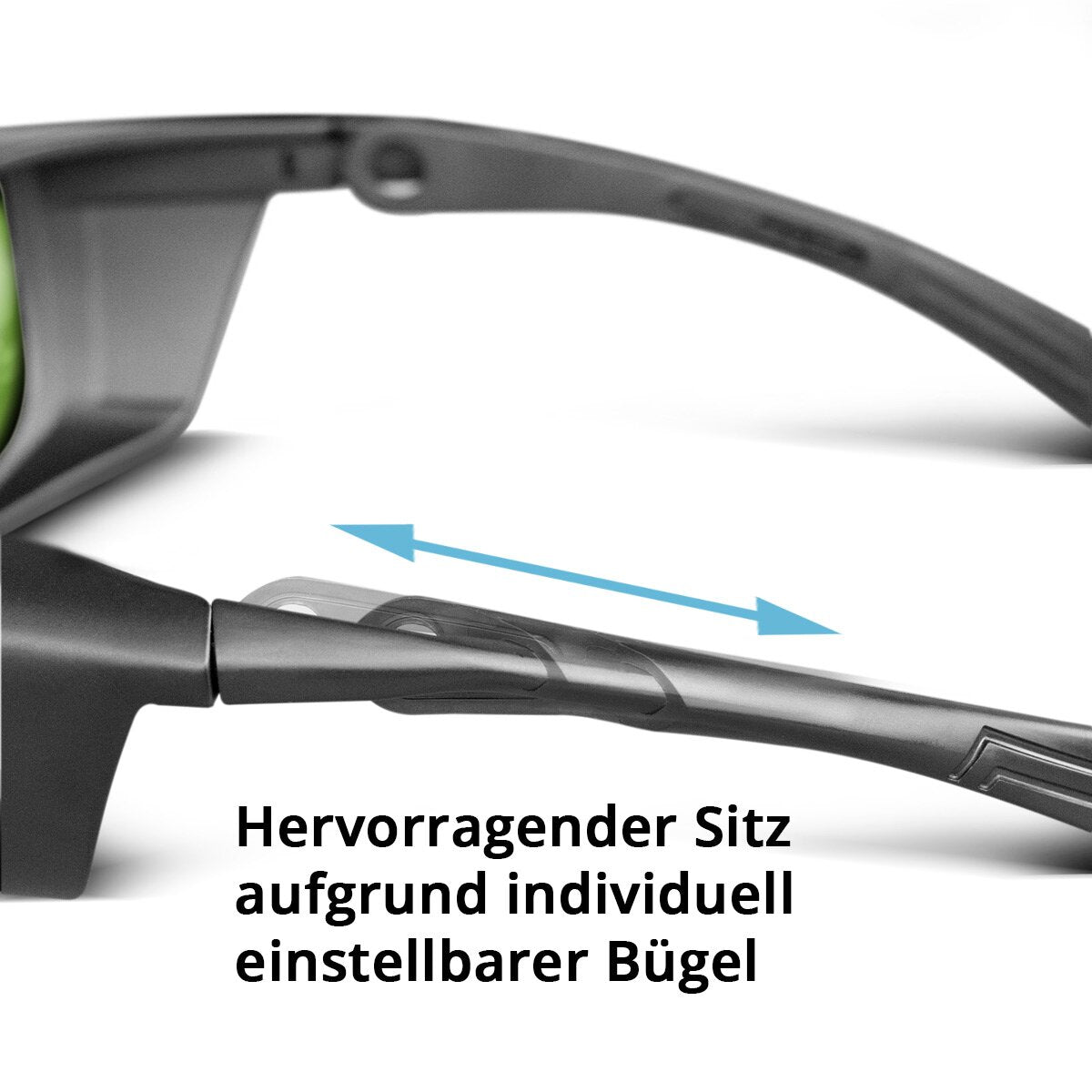 Lunettes de protection laser en acier | Lunettes laser | Lunettes de protection | Protection oculaire selon DIN en 207 pour travailler avec des lasers dans une plage de longueurs d'onde de 800 à 1 320 nm