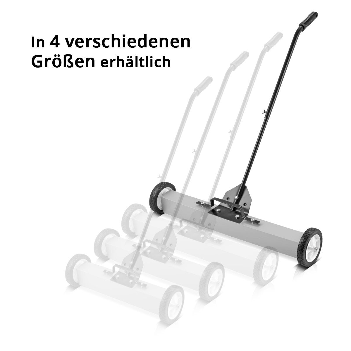 Stahlwerk Magnet floor sweeper MBK-36 ST with 914 mm width and 22.5 kg capacity, magnetic brooms / chip collector / magnetic sweeper for metal shavings, screws, nails and other magnetic parts