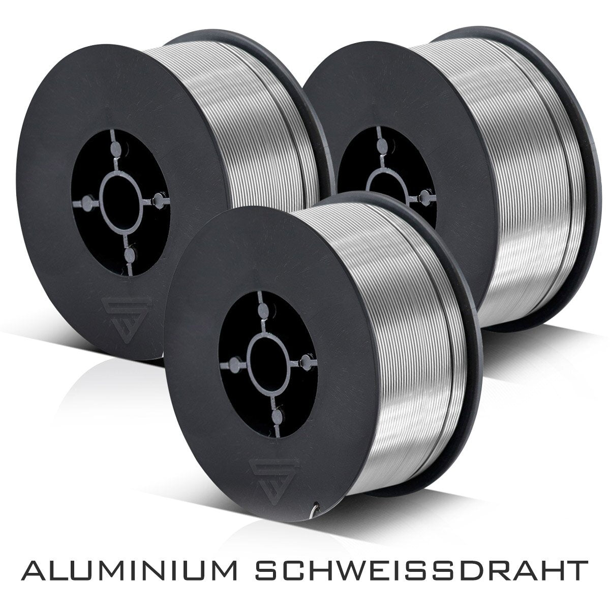 Stahlwerk mig mag alambre de soldadura de aluminio ER4043 SI5 (alsi-5) Ø 0.8 mm 0.45 kg de alambre en el set de 3