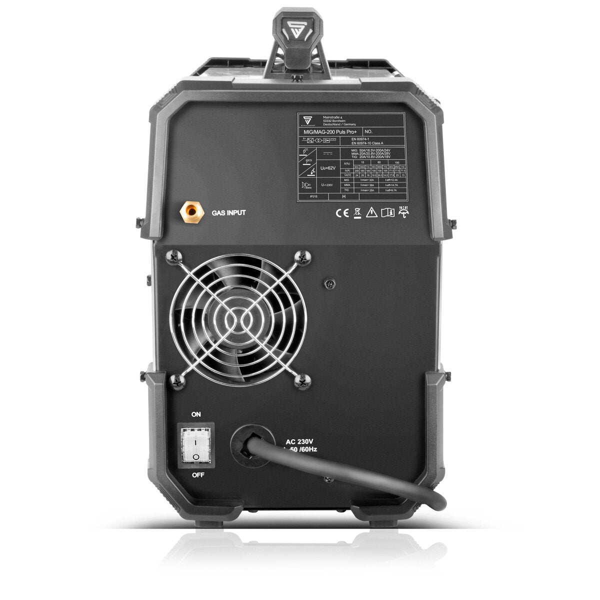 Stahlwerk Mig Mag 200 Spot Puls Pro, fully synergian IGBT Inverter, 5 in 1 combination device with spot function and 200 ampere, aluminum | Fill wire | Mig Mag | ARC MMA | Lift Tig | Pulse