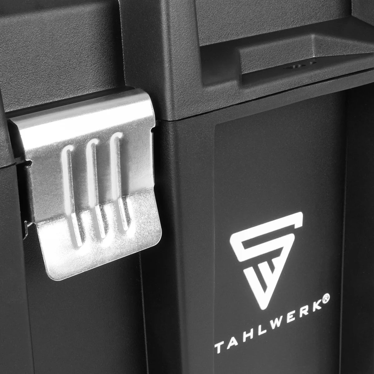 STAHLWERK Toolbox Set | 3 stackable tool boxes | Mobile tool trolley with roller board | Flexible module system with assortment boxes | Mobile tool boxes with small parts organizers