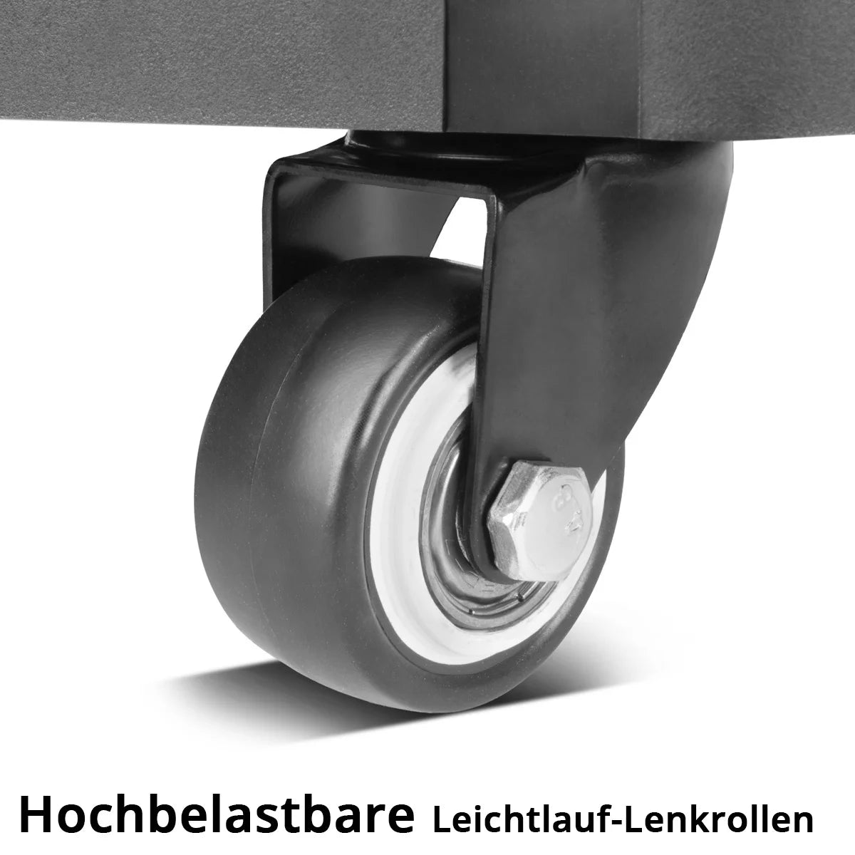 STAHLWERK Toolbox Set | Mobile tool trolley and organizer with telescopic handle | Flexible module system with assortment boxes | 3 stackable tool boxes | Tool boxes with small parts organizer