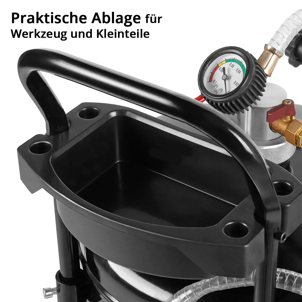 Extracteur d'huile STAHLWERK OD-70 ST d'une capacité de 70 l | Collecteur d'huile mobile et camion d'huiles usées | Chariot de récupération d'huile avec séparateur d'huile | Dispositif de vidange d'huile pour collecter les huiles usées