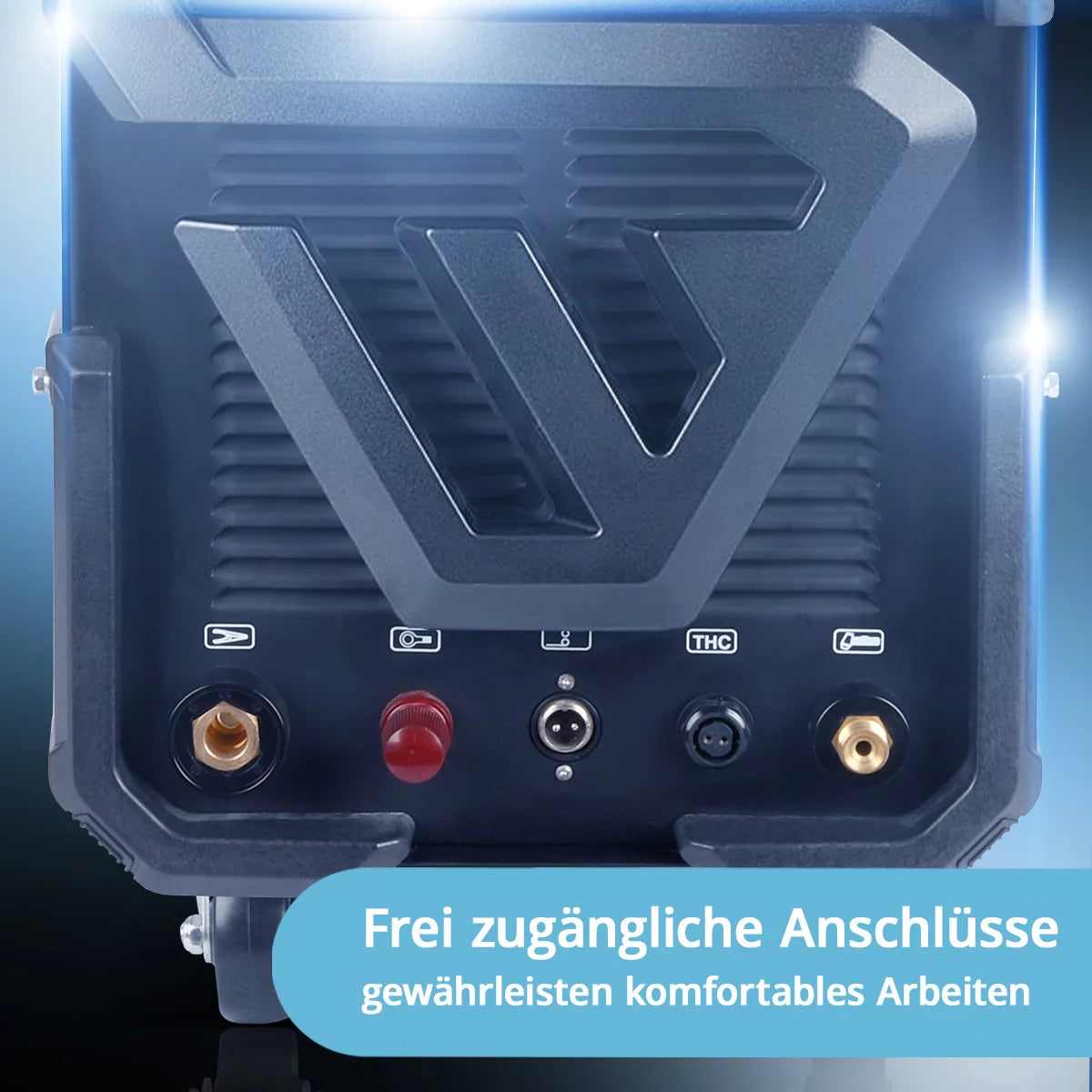 STAHLWERK CUT 100 P Digital Plasmaschneider mit 100 Ampere, Pilot-Zündung, bis 44 mm Schneidleistung, für Flugrost geeignet