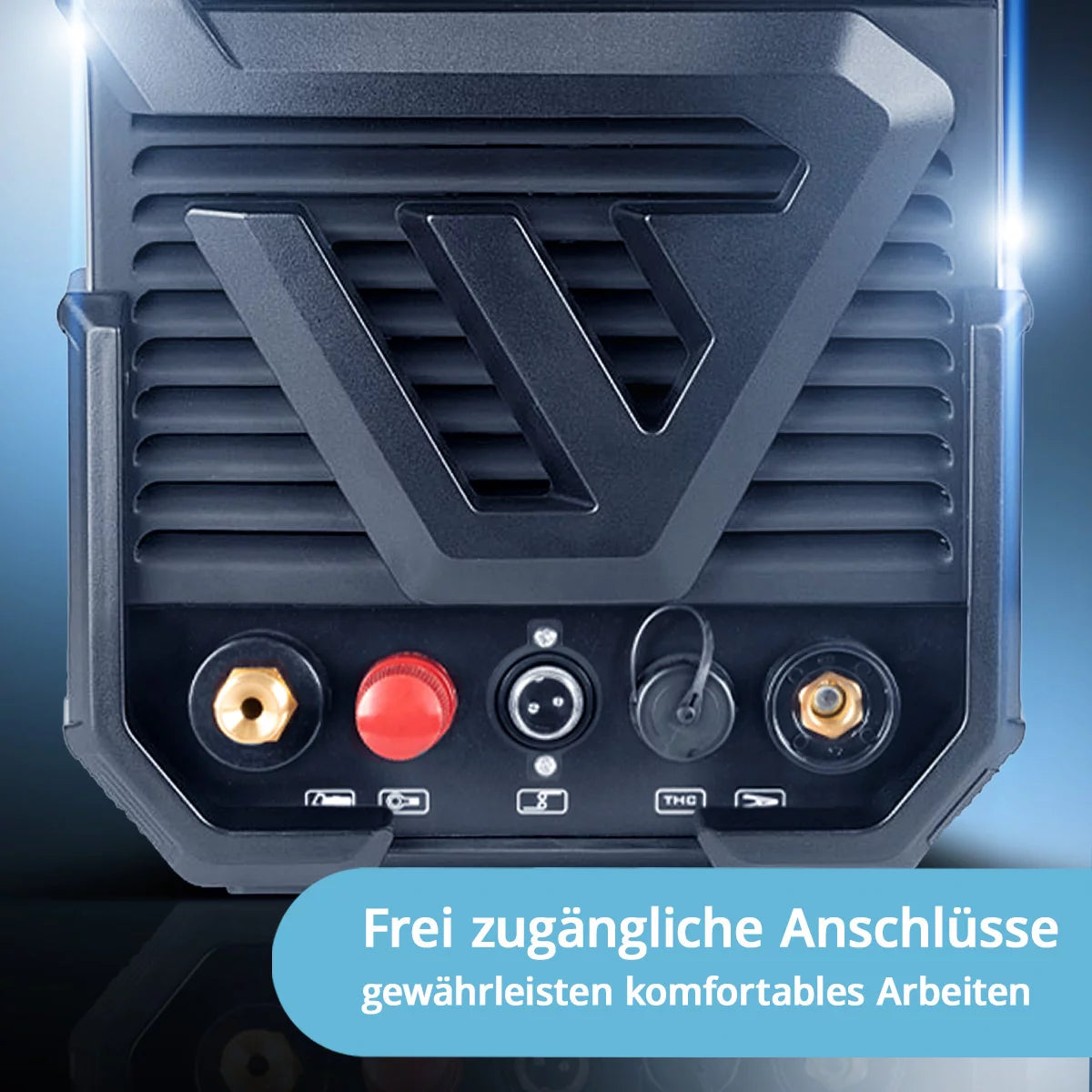 STAHLWERK CUT 60 Pilot IGBT Vollausstattung Plasmaschneider mit 60 Ampere Pilotzündung, bis 24 mm Schneidleistung, für lackierte Bleche & Flugrost