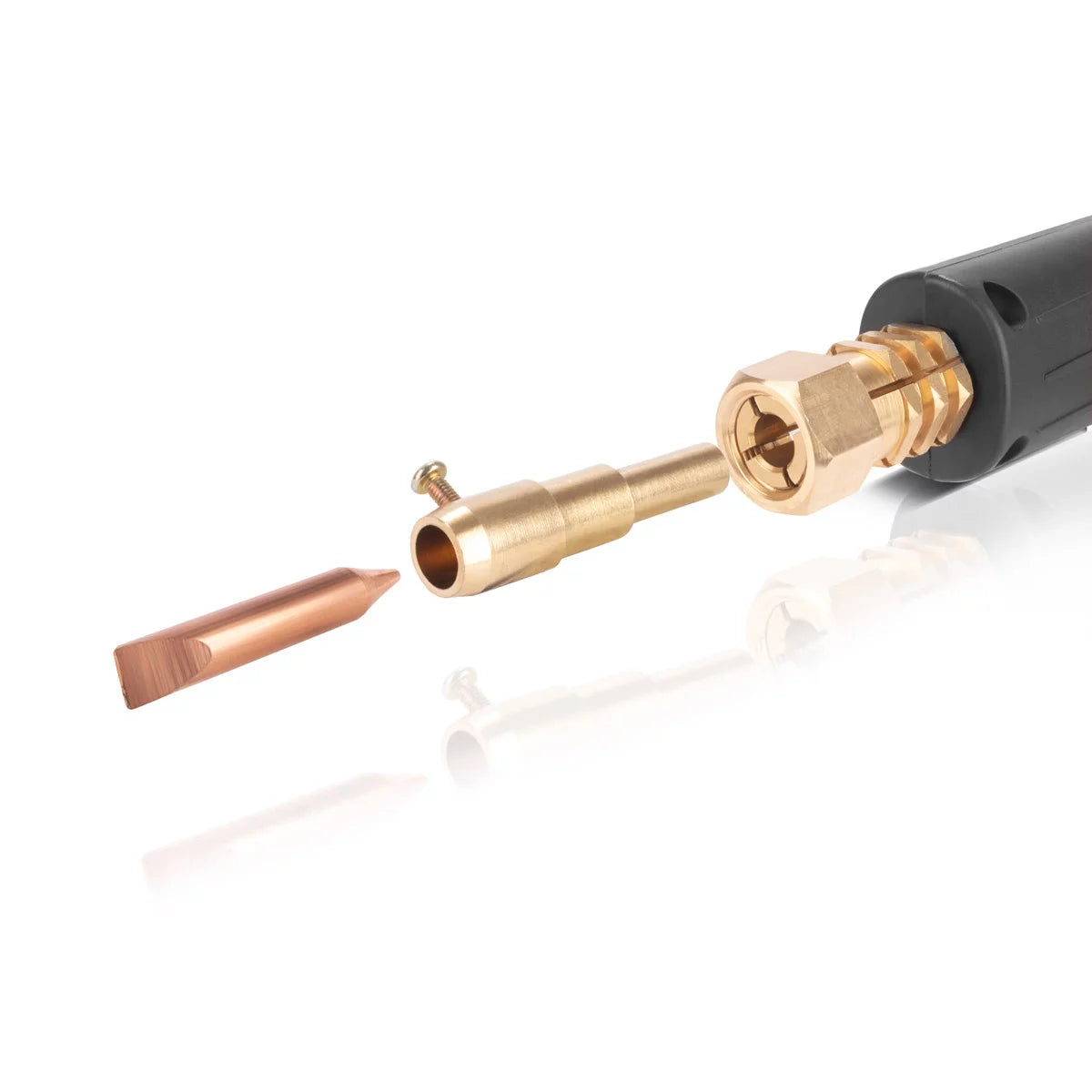 STAHLWERK 2 x Punktschweisselektrode für Wellendraht, Smart Repair Zubehör für Ausbeulspotter / Dellenlifter / Punktschweissgerät / Ausbeulwerkzeug zur professionellen Reparatur von Kfz Karosserien