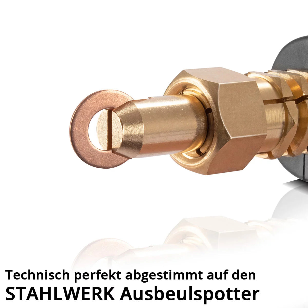 STAHLWERK 2x Punktschweisselektrode für Anschweissösen, Smart Repair Zubehör für Ausbeulspotter / Dellenlifter / Punktschweissgerät / Ausbeulwerkzeug zur professionellen Reparatur von Kfz Karosserien