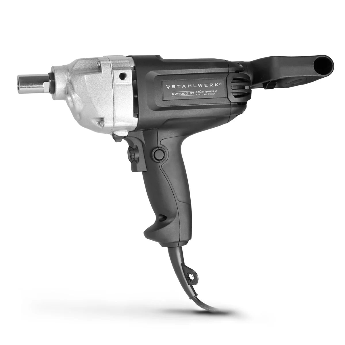 STAHLWERK agitator RW-1000 ST | 1,000 W and 550 rpm | Speed ​​control and right-left rotation | Electric mortar stirrer | Concrete mixer | Paint stirrer | Color mixer | Hand mixer | Hand mixer