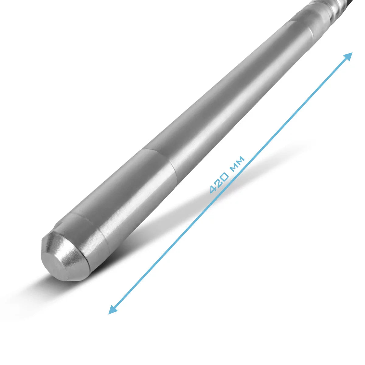 STAHLWERK Rüttelflasche Ø 35 mm | 400 cm Schlauchlänge | Innenrüttler mit flexibler Welle für Elektro-Betonrüttler | Rüttelschlauch für Betonverdichter, Flaschenrüttler und Betonvibratoren