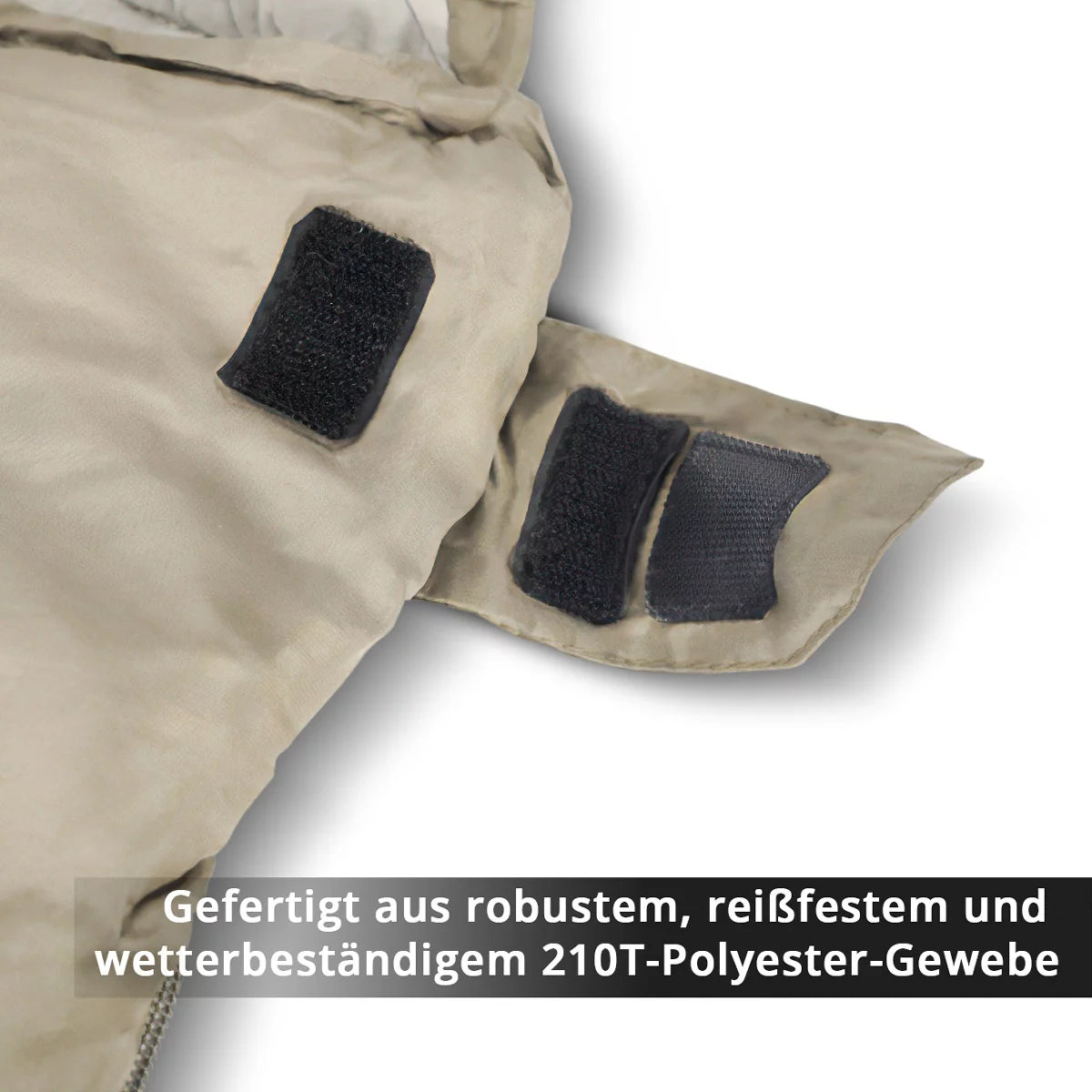 STAHLWERK Schlafsack SB-600 ST Leichter Outdoorschlafsack bis 5°C | Füllung 330g/m2 | Campingschlafsack | Mumienschlafsack | Reiseschlafsack | Trekking- und Wanderschlafsack