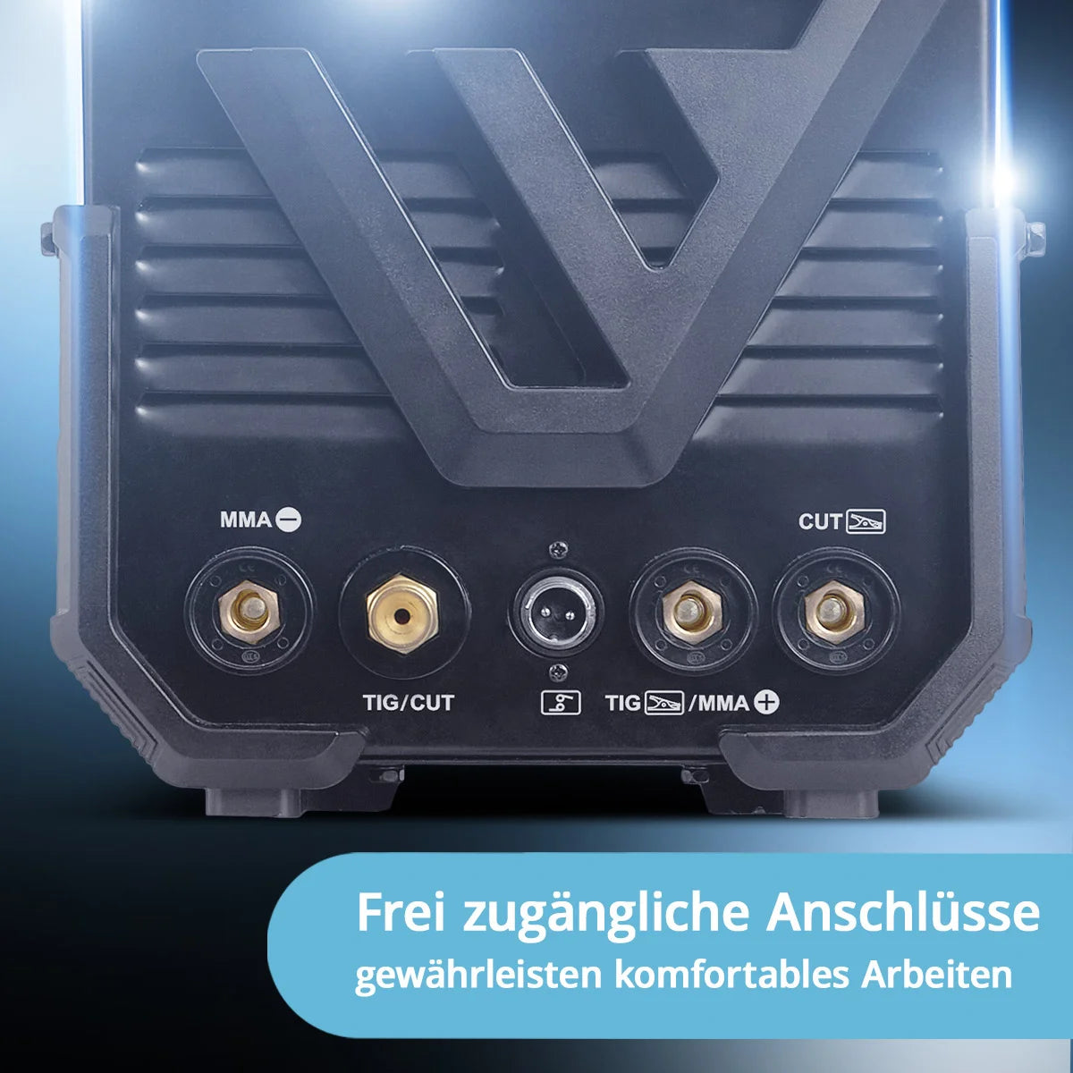 STAHLWERK Schweißgerät AC/DC WIG 200 CUT ST - Kombi 200 A WIG MMA Schweißgerät mit 45 A CUT Plasmaschneider, ALU geeignet