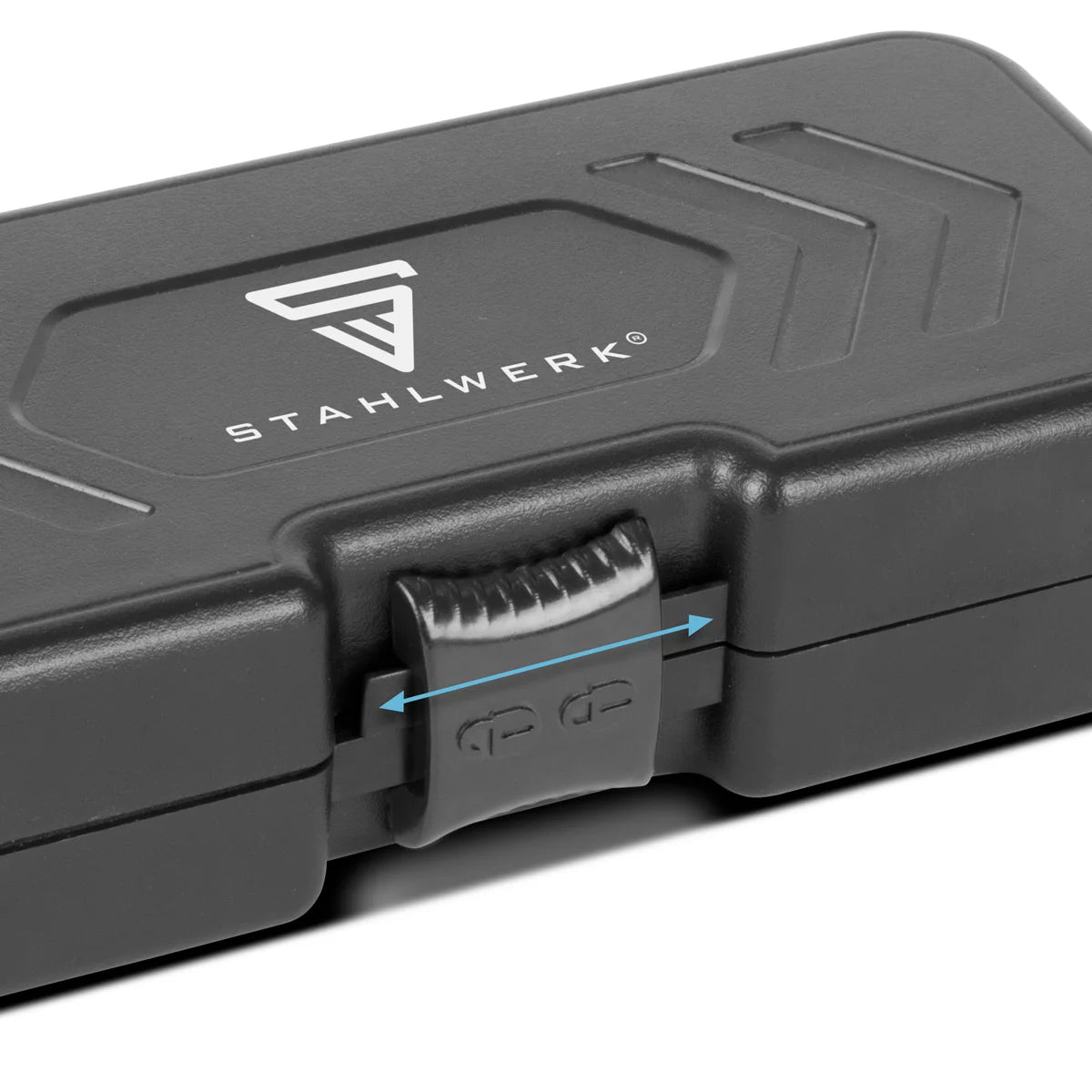 STAHLWERK SDS-Plus-Bohrer 8-teiliges Set mit Box | Durchmesser 5-12 mm | Kreuzschneide und Doppelwendel | Längen 110-160 mm | Steinbohrer und Betonbohrer für SDS-Plus Aufnahme 10 mm | Stark und präzise