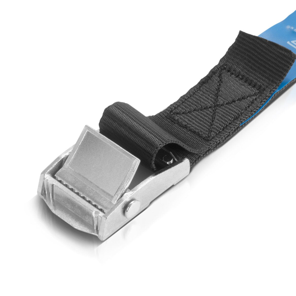 Ceinture de serrage en acier 4er Set 8 m x 25 mm LC 250 Dan STRAP DE FONCTION DAN | Sangle de coupure avec serrure de serrure Tüv / Gs vérifié