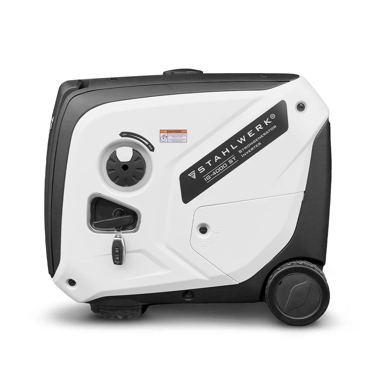 STAHLWERK IG-4000 ST Benzin Generator 4 kW | 5,44 PS | Inverter Stromgenerator | Multi-Versorgungs Generator | Notstromaggregat, 4-Takt, 5-Verbraucher-Anschlüsse, verbrauchseffizient und wartungsarm