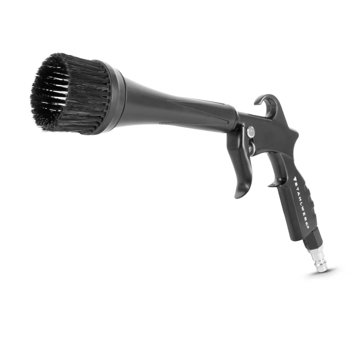 STAHLWERK Trockenreinigungspistole RP-24 ST | Druckluft-Reinigungspistole | Tornado-Effekt | Polsterreiniger | Kfz-Ausblaspistole zur Oberflächenreinigung