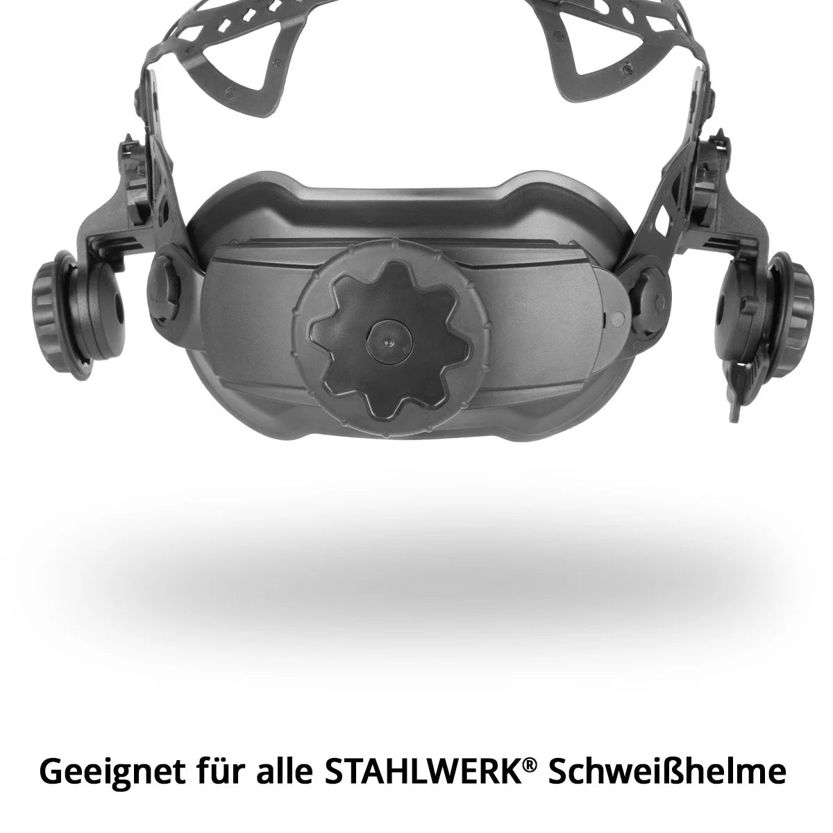 STAHLWERK Universal-Kopfband für Automatik-Schweißhelme | Vielseitige Einstellmöglichkeiten | Ergonomische Passform | Integriertes Kopfpolster | Austauschbares Schweißband | Atmungsaktiv und leicht